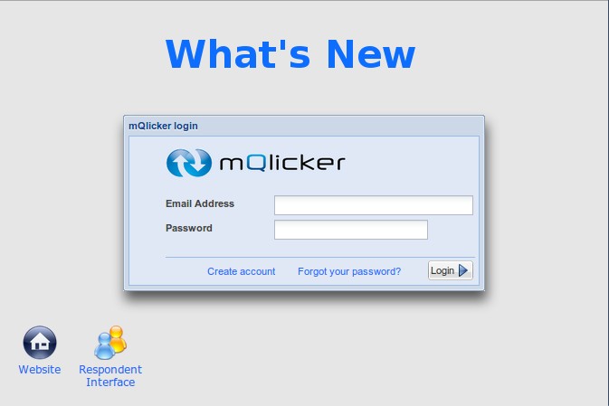 What&#39;s new in new mQlicker